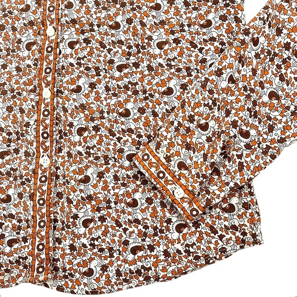 KORS MICHAEL KORS Vintage Red Label printed Long Sleeve button-up shirt - Picture 4 of 14